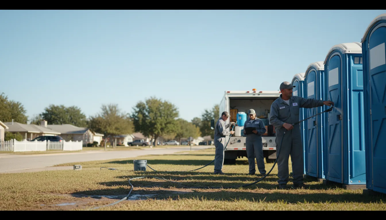 Long-Term Portable Toilet Rental in Webster, ND near me